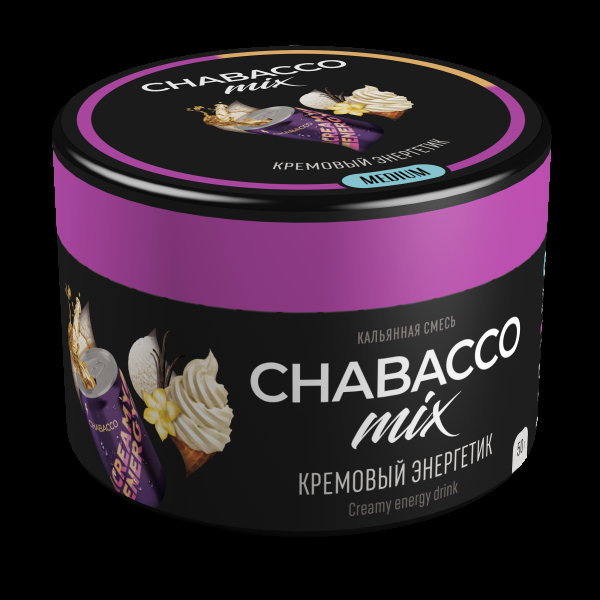 Смесь Chabacco Mix Medium Creamy Energy Drink  50 гр в Челябинске