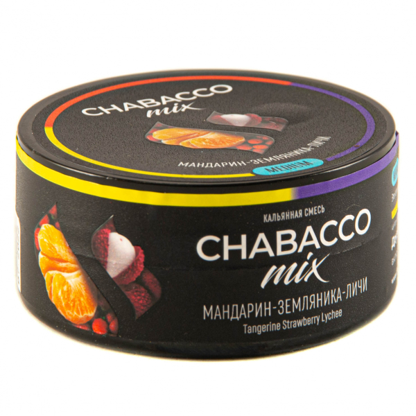 Смесь Chabacco Mix Medium Tangerine Strawberry Lychee  25 гр в Челябинске