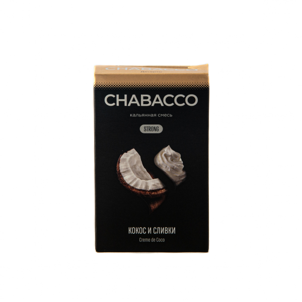Смесь Chabacco Mix Strong Crème De Coco  50 гр в Челябинске