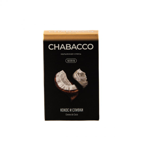 Смесь Chabacco Mix Medium Crème De Coco  50 гр в Челябинске