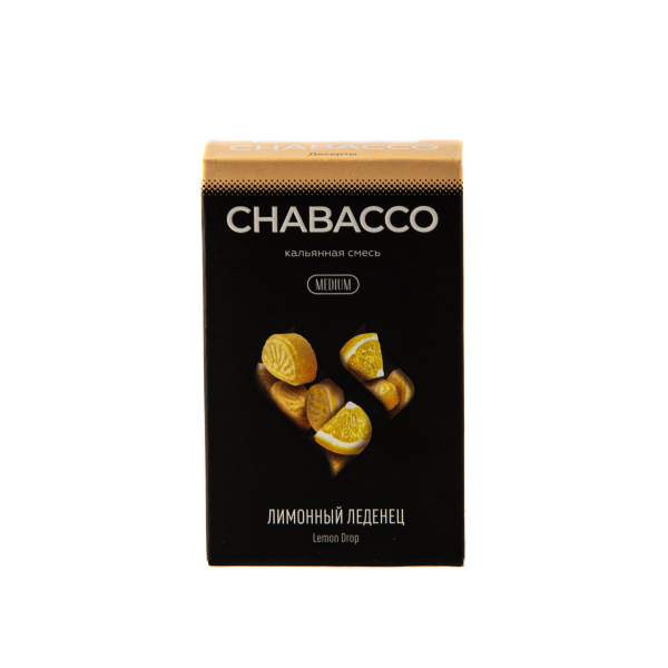 Смесь Chabacco Mix Medium Lemon Drop  50 гр в Челябинске