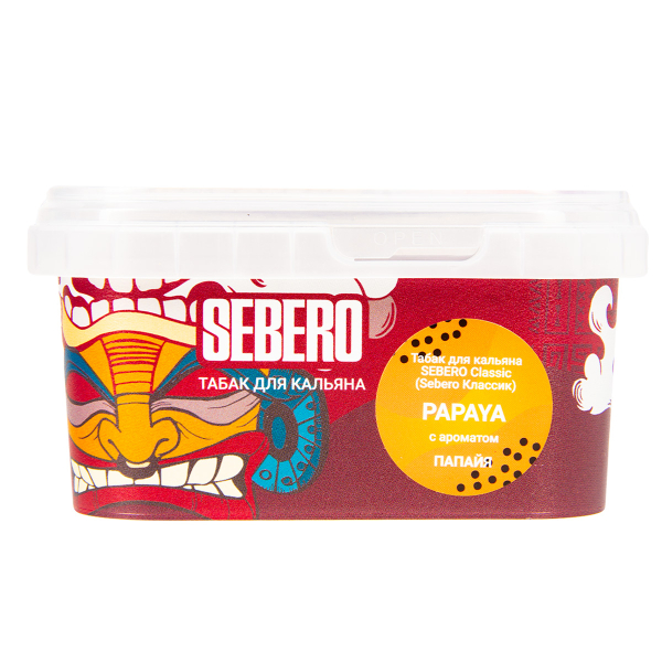 Табак Sebero Papaya  200 грамм в Челябинске