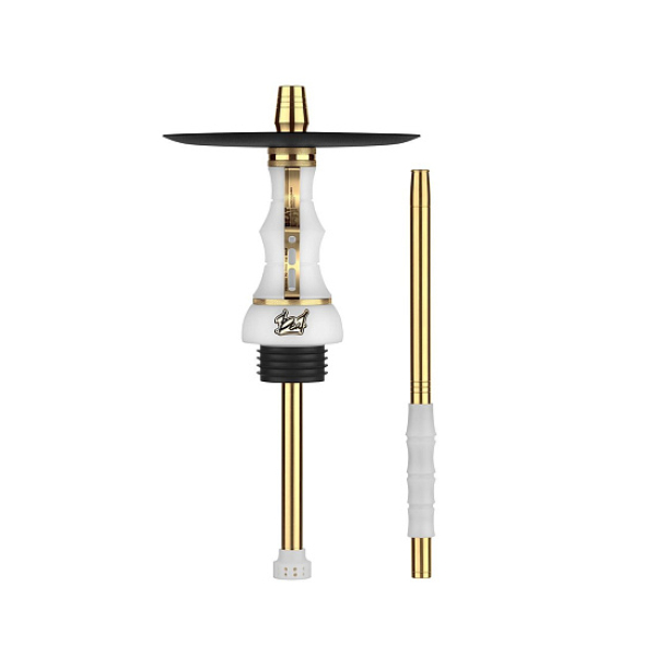 Кальян Alpha Hookah Beat White Gold Прозрачная Колба  в Челябинске