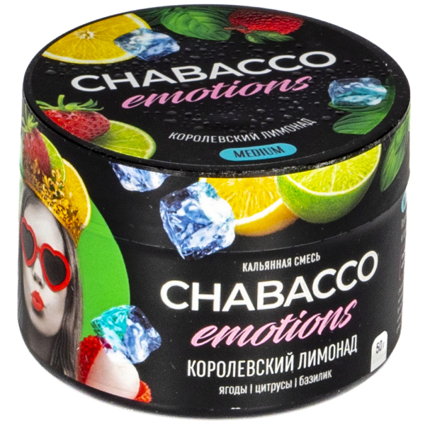 Смесь Chabacco Mix Medium Royal Lemonade  50 гр в Челябинске
