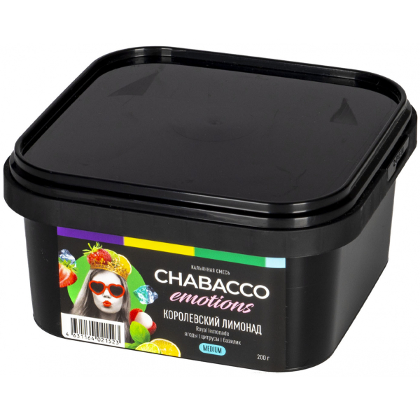 Смесь Chabacco Mix Medium Royal Lemonade  200 гр в Челябинске