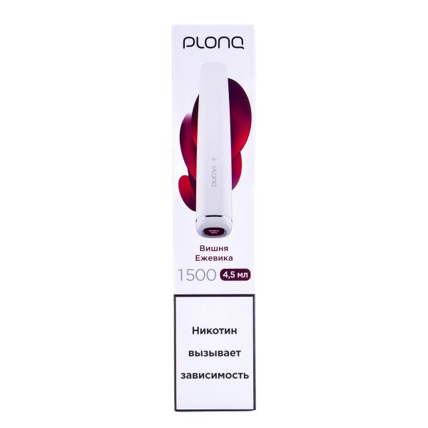 Электронка Plonq Plus Вишня Ежевика (1500 Затяжек) 20 Мг в Челябинске