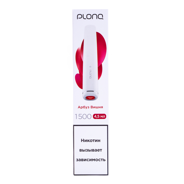 Электронка Plonq Plus Арбуз Вишня (1500 Затяжек) 20 Мг в Челябинске