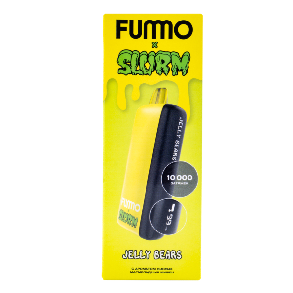 Электронка Fummo Indic Slurm Кислые Мармеладные Мишки (10 000 Затяжек) в Челябинске