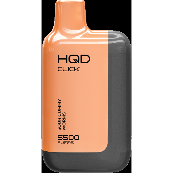 POD-система Hqd Click Устройство + Картридж Кислые Мармеладные Червячки (5500 Затяжек) в Челябинске