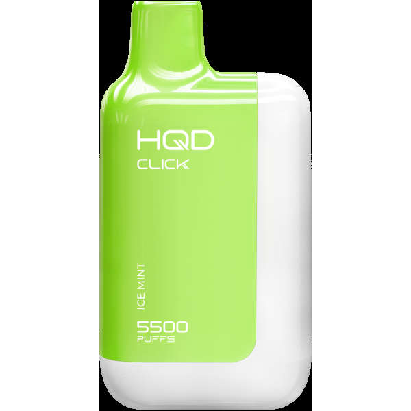 POD-система Hqd Click Устройство + Картридж Ледяная Мята (5500 Затяжек) в Челябинске