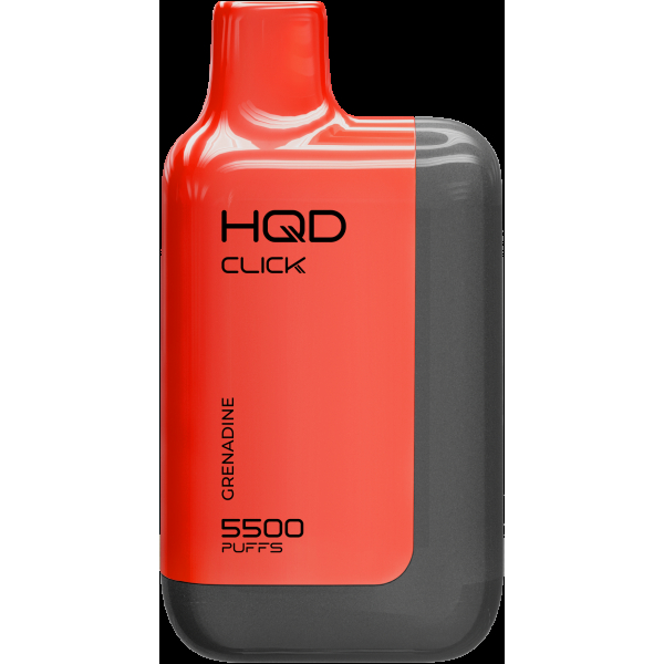 POD-система Hqd Click Устройство + Картридж Гранатовый Сок Со Смородиной И Лимоном (5500 Затяжек) в Челябинске
