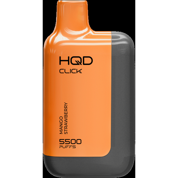 POD-система Hqd Click Устройство + Картридж Манго Клубника (5500 Затяжек) в Челябинске