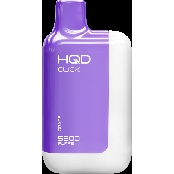POD-система Hqd Click Устройство + Картридж Виноград (5500 Затяжек) в Челябинске