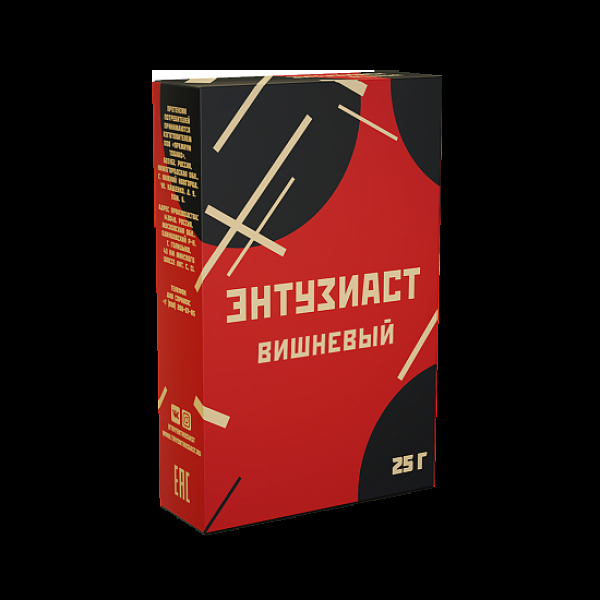 Табак Энтузиаст Вишневый  25 грамм в Челябинске