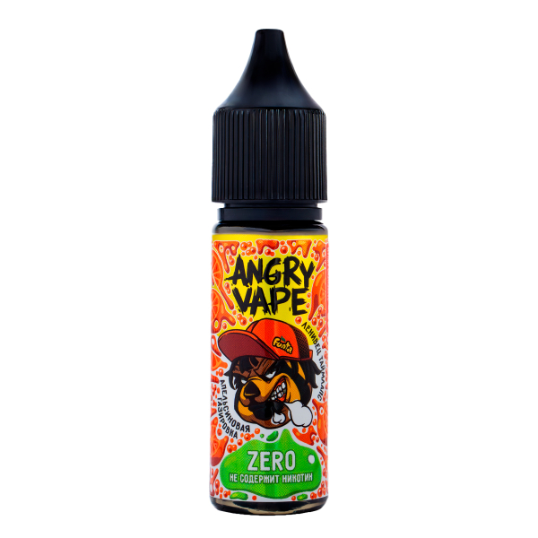 Жидкость Angry Vape Zero Ленивец Таймлапс 30 Мл в Челябинске