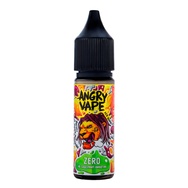 Жидкость Angry Vape Zero Лев Шарм 30 Мл в Челябинске