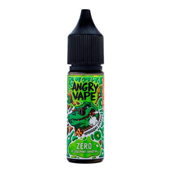 Жидкость Angry Vape Zero Крокодил Бревно 30 Мл в Челябинске