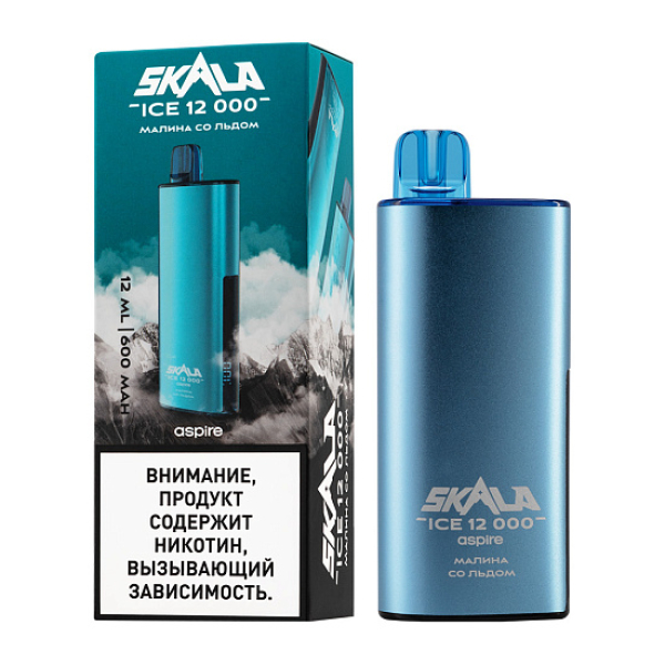 Электронка Skala Ice 12000 Малина Со Льдом в Челябинске