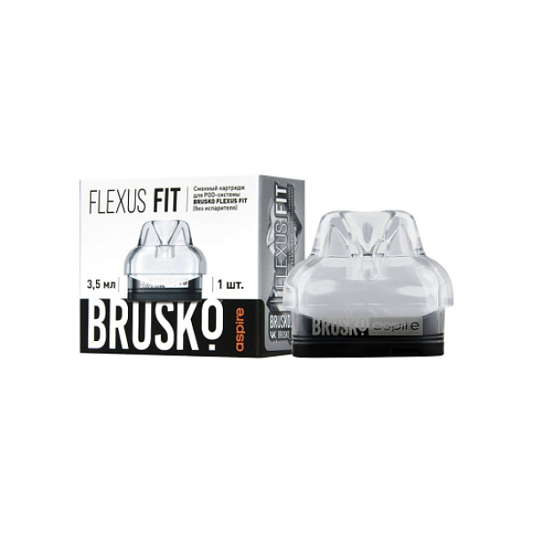 Сменный Картридж Brusko Flexus Fit (Белый) 3,5 Мл, Упак. 1 Шт в Челябинске