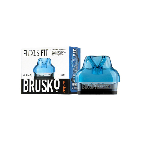 Сменный Картридж Brusko Flexus Fit (Синий) 3,5 Мл, Упак. 1 Шт в Челябинске