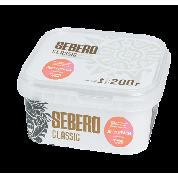 Табак Sebero Juicy Peach  200 грамм в Челябинске