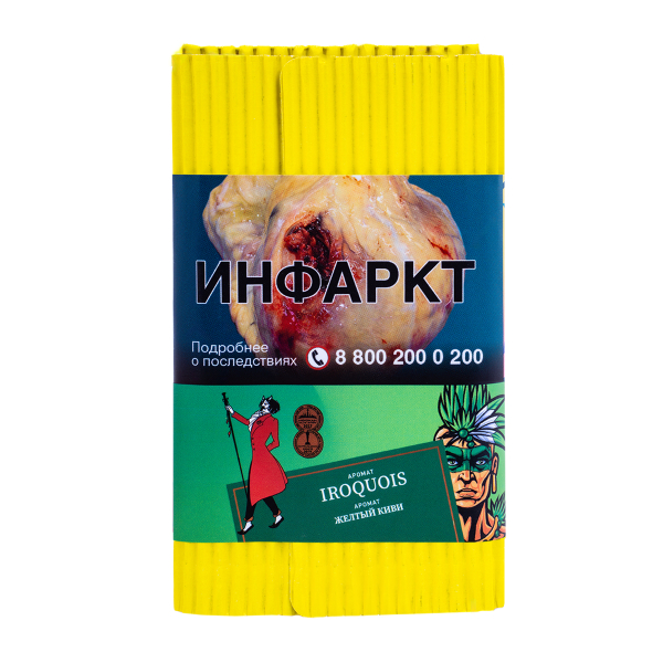 Табак Satyr Iroquois (Желтый Киви)  100 грамм в Челябинске
