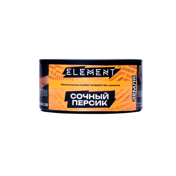 Табак Element Земля Rich Peach 25 грамм в Челябинске