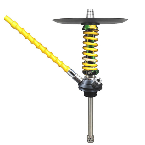 Кальян Mamay Customs Coilovers Micro Зелено Золотой Сплеш  в Челябинске