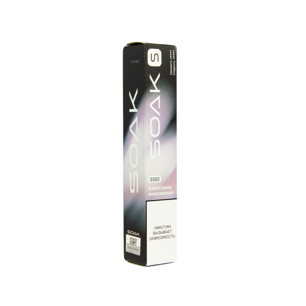 ЭСДН SOAK S Ice Cream Coconut 3500 тяг в Челябинске