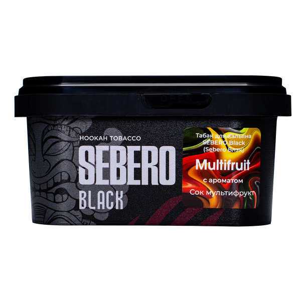 Табак Sebero Black Multifruit 200 грамм в Челябинске