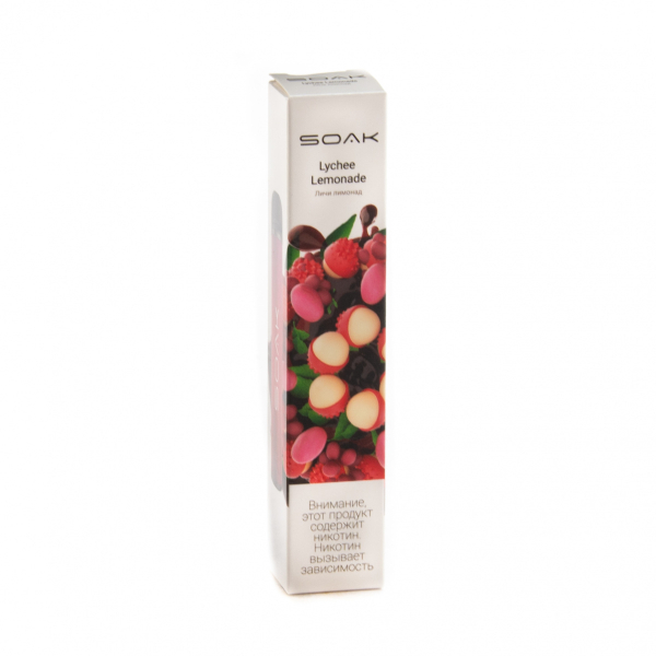 Электронная сигарета Soak X Lychee Lemonade 2200 в Челябинске