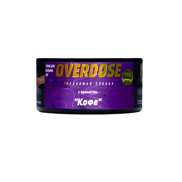 Табак Overdose Coffee 25 грамм в Челябинске