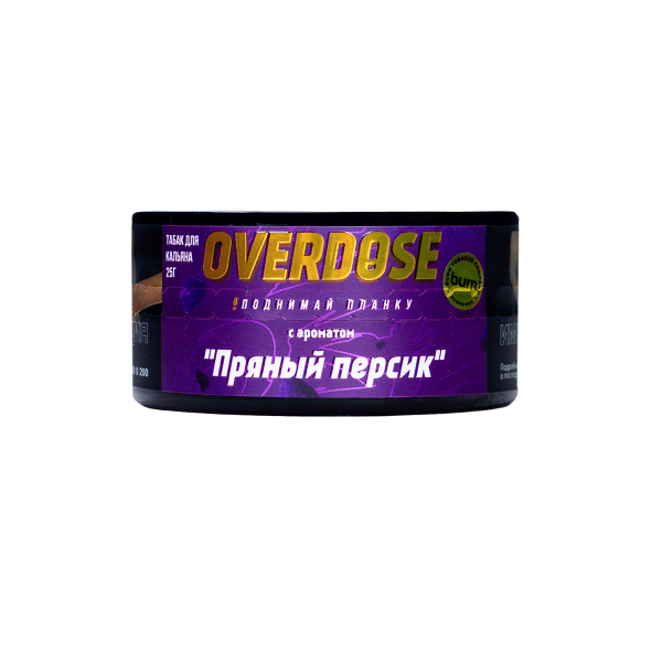 Табак Overdose Kashmir Peach 25 грамм в Челябинске