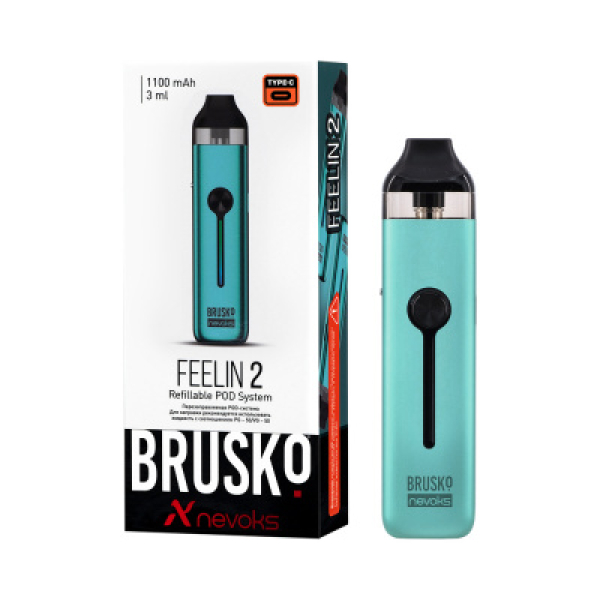 POD-система Brusko Feelin 2 Мятный в Челябинске
