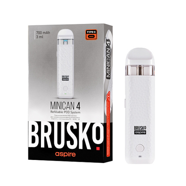 POD-система Brusko Minican 4 Белый в Челябинске