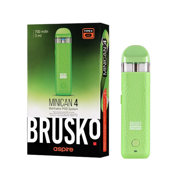POD-система Brusko Minican 4 Зелёный в Челябинске
