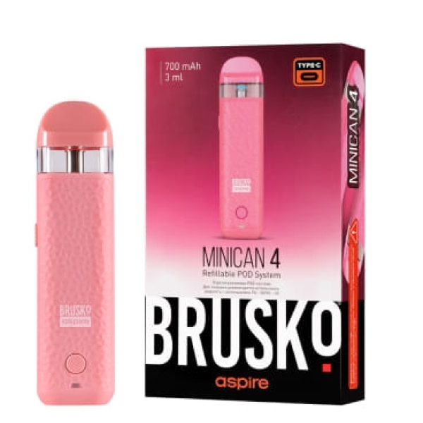 POD-система Brusko Minican 4 Розовый в Челябинске