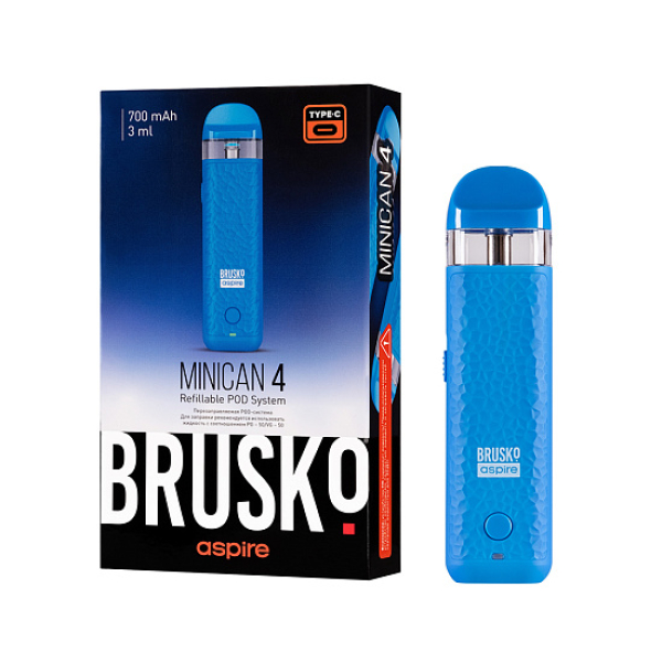 POD-система Brusko Minican 4 Синий в Челябинске