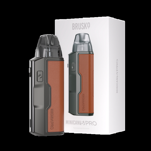 POD-система Brusko Minican 5 Pro Brown Graphite Красный,коричневый в Челябинске