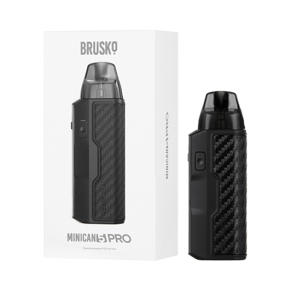 POD-система Brusko Minican 5 Pro Black Carbon Красный, черный в Челябинске
