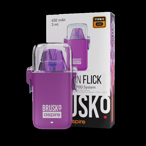 POD-система Brusko Minican Flick Фиолетовый в Челябинске