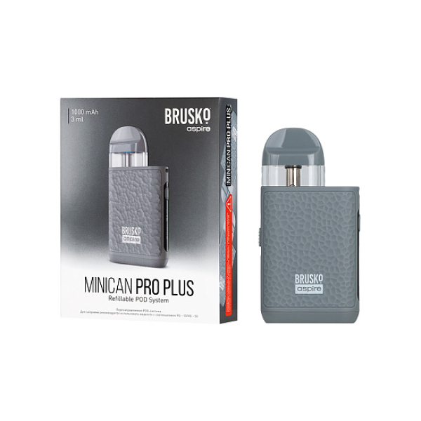 POD-система Brusko Minican Pro Plus серый в Челябинске