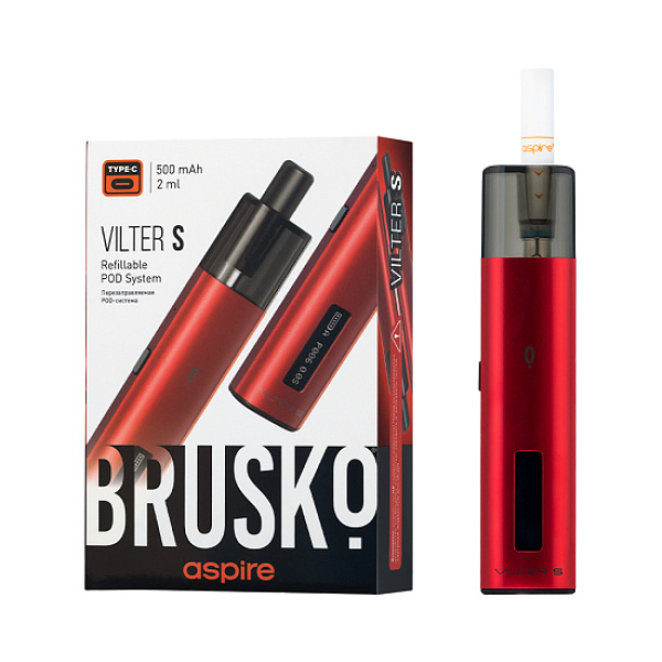 POD-система Brusko Vilter S Красный в Челябинске
