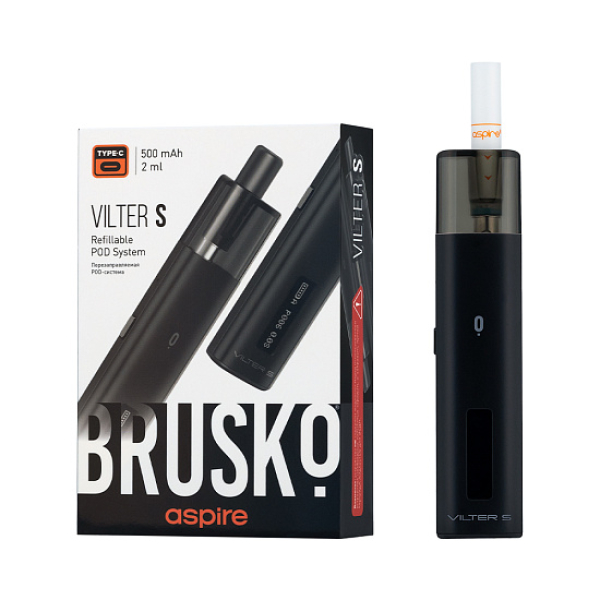 POD-система Brusko Vilter S Черный в Челябинске