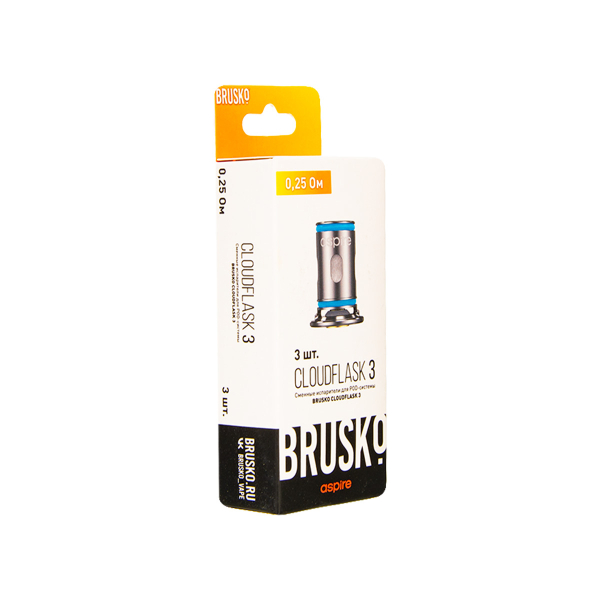 Испаритель Brusko Cloudflask 3 0.25 Ом 3 шт в Челябинске