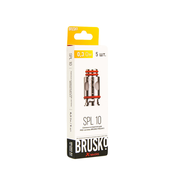 Испаритель Brusko Feelin Spl10 0.3 Ом 5 шт в Челябинске