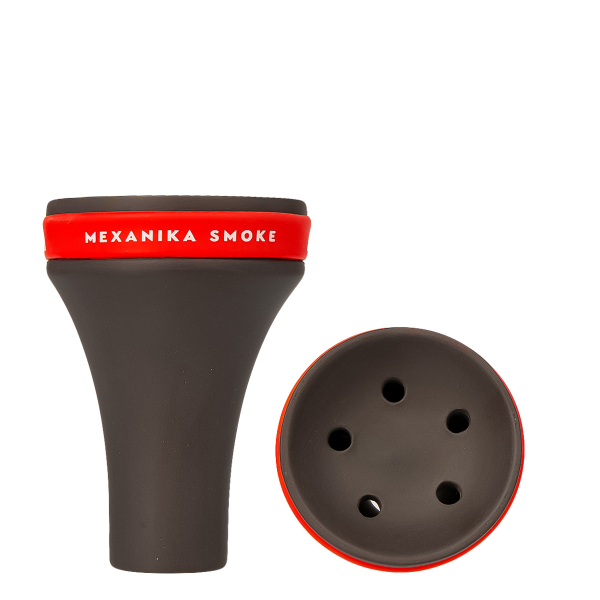 Чаша Mexanika Smoke Fancy Чёрная   С Красным в Челябинске
