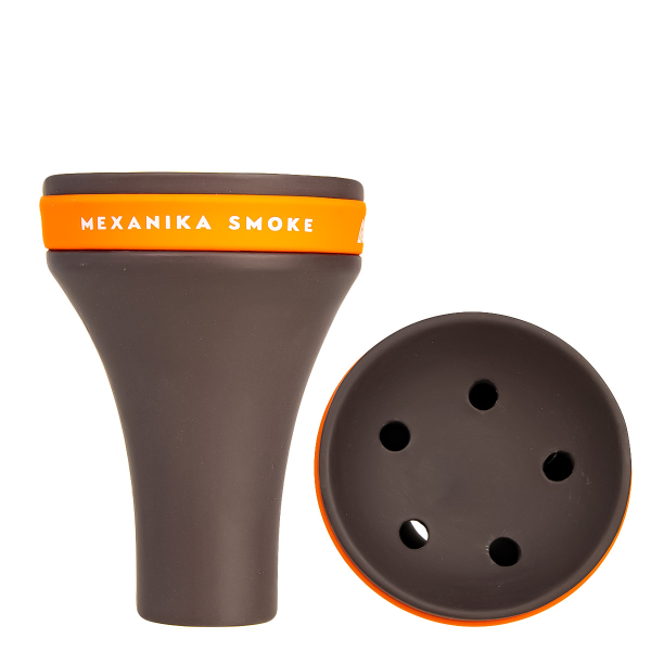 Чаша Mexanika Smoke Fancy Чёрная   С Оранжевым в Челябинске