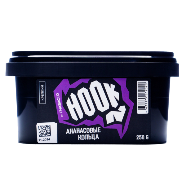 Табак Hook Ананасовые Кольца 250 грамм в Челябинске