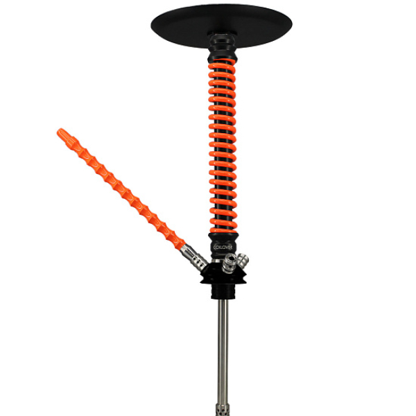 Кальян Mamay Customs V3  Coilovers Черный Оранжевый в Челябинске